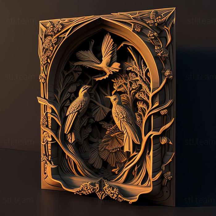 3D model Mirror of Secrets game (STL)